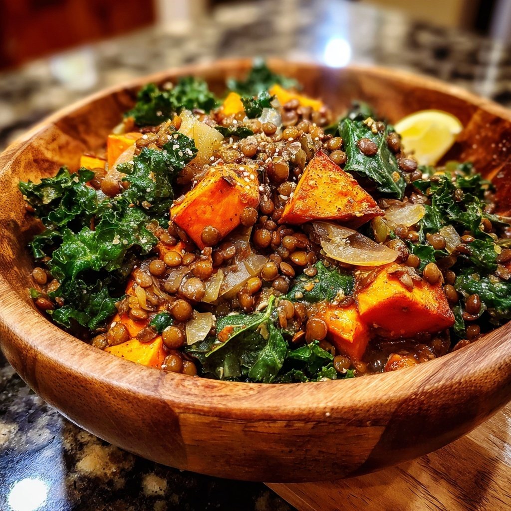 Smoky Lentil Veggie Bowl