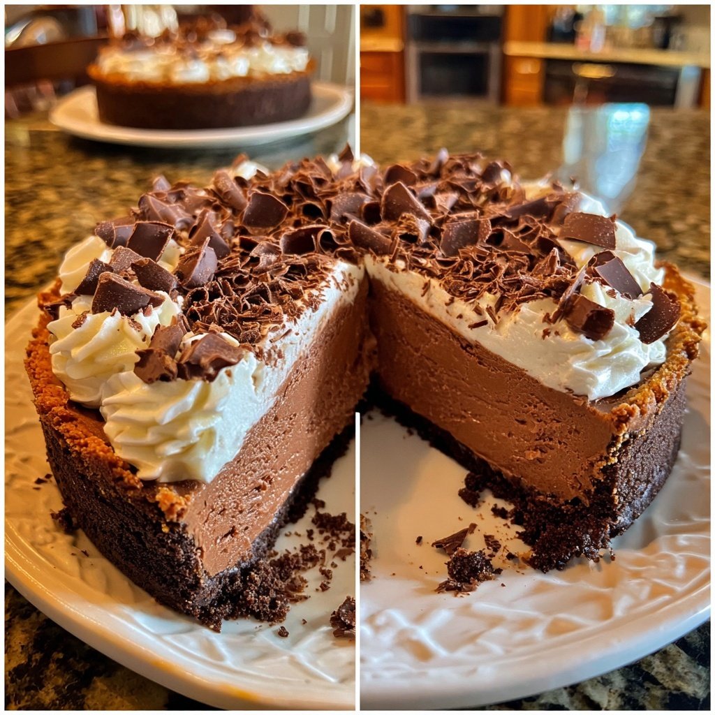 Chocolate Ricotta Cheesecake