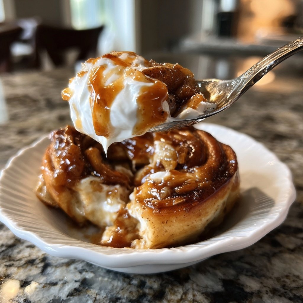 Cinnamon Apple Yogurt Bake