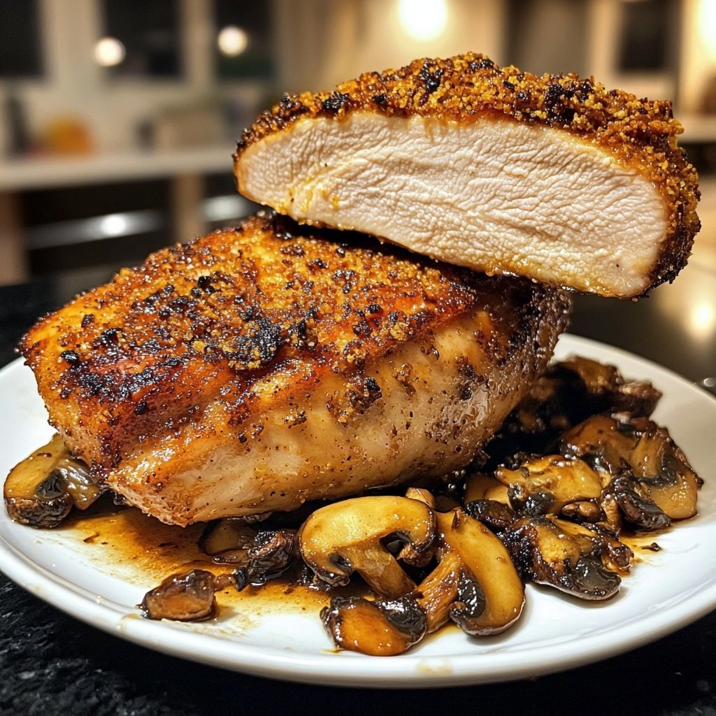 Chicken Breast with Mushrooms