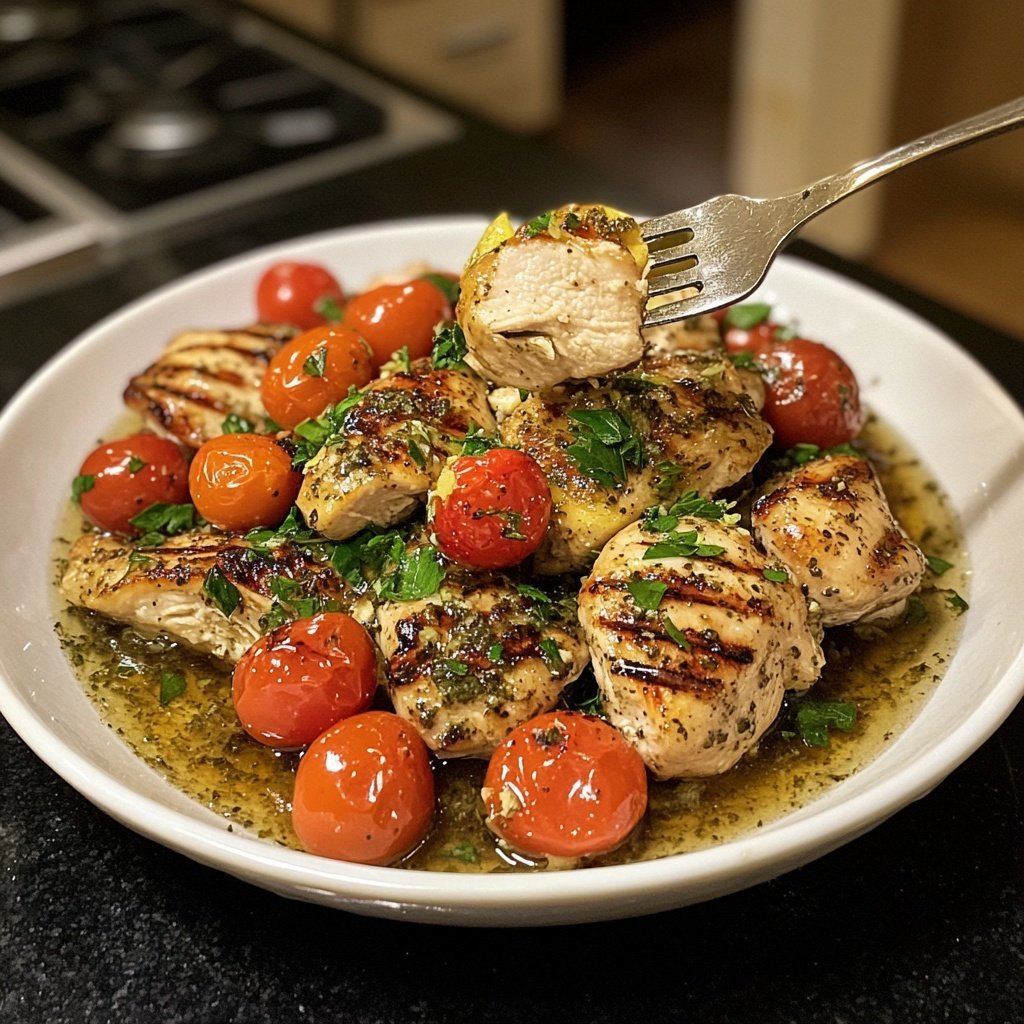 Grilled Lemon Herb Chicken Bowl