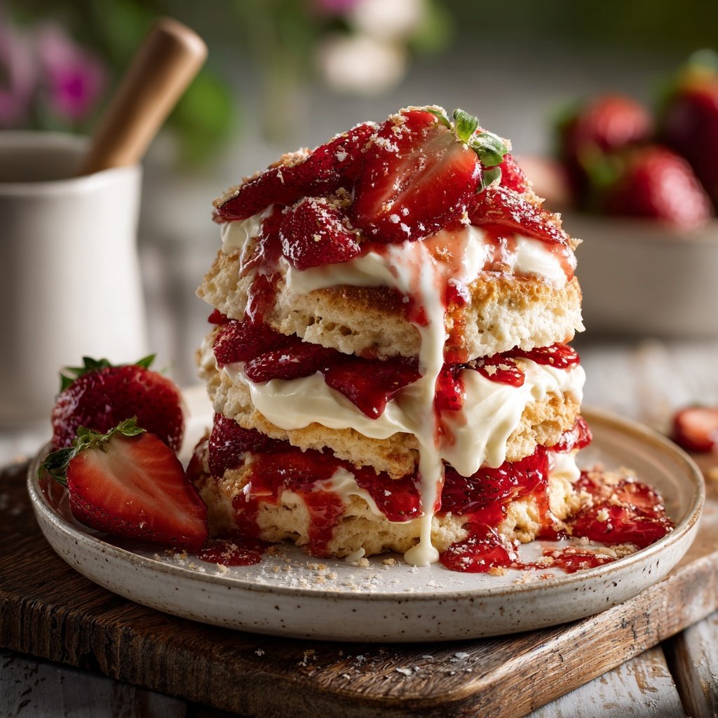 Strawberry Biscuit Shortcake