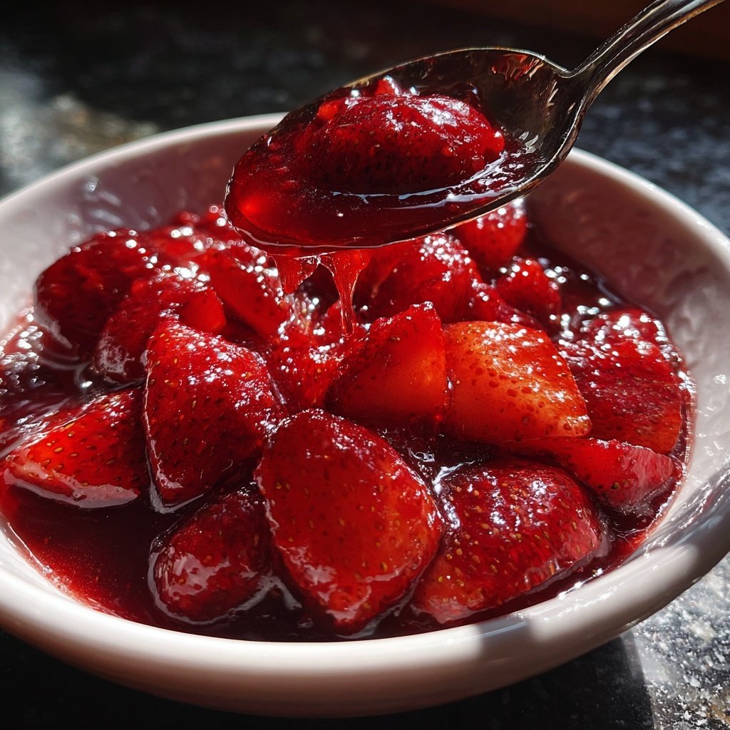 Fresh Strawberry Compote