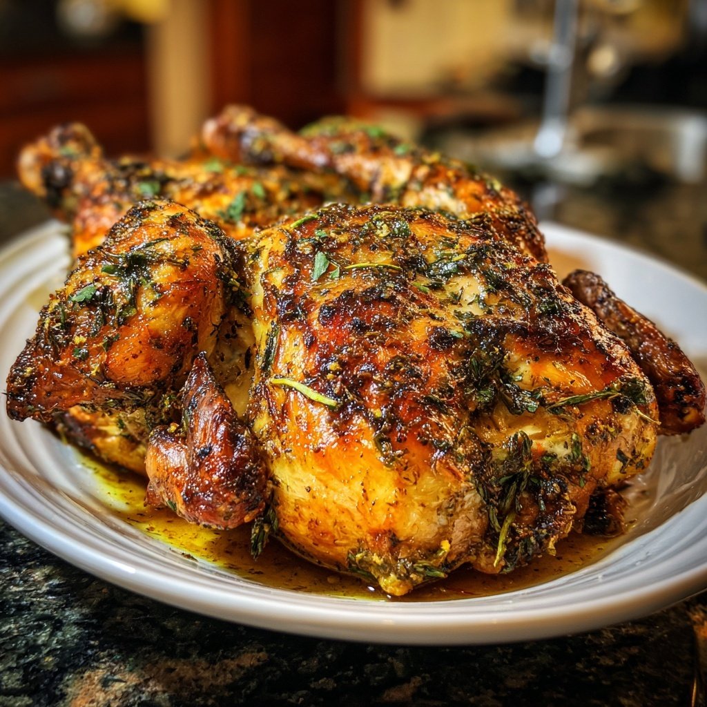 Herb Roasted Mediterranean Chicken