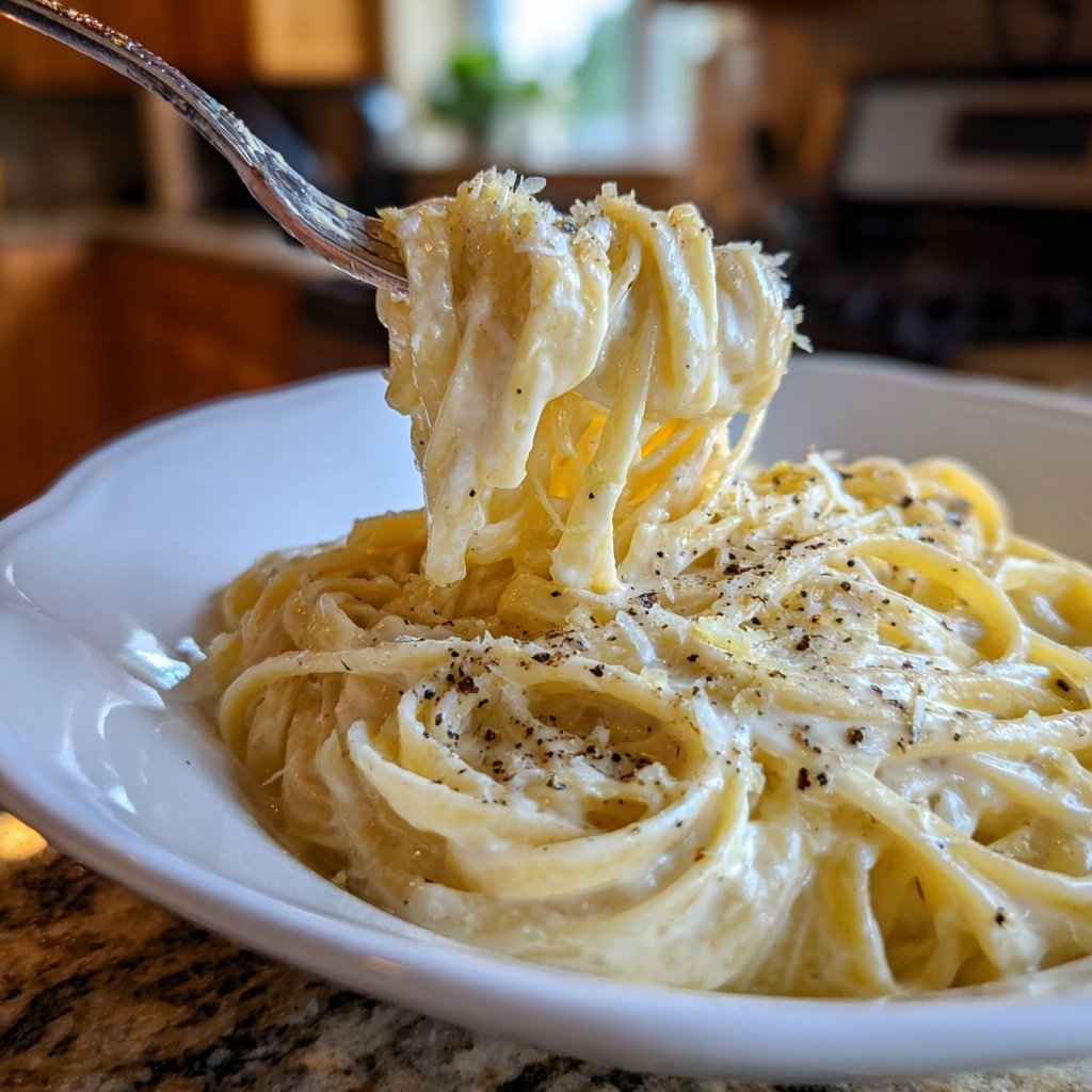 Romantic Lemon Cream Pasta