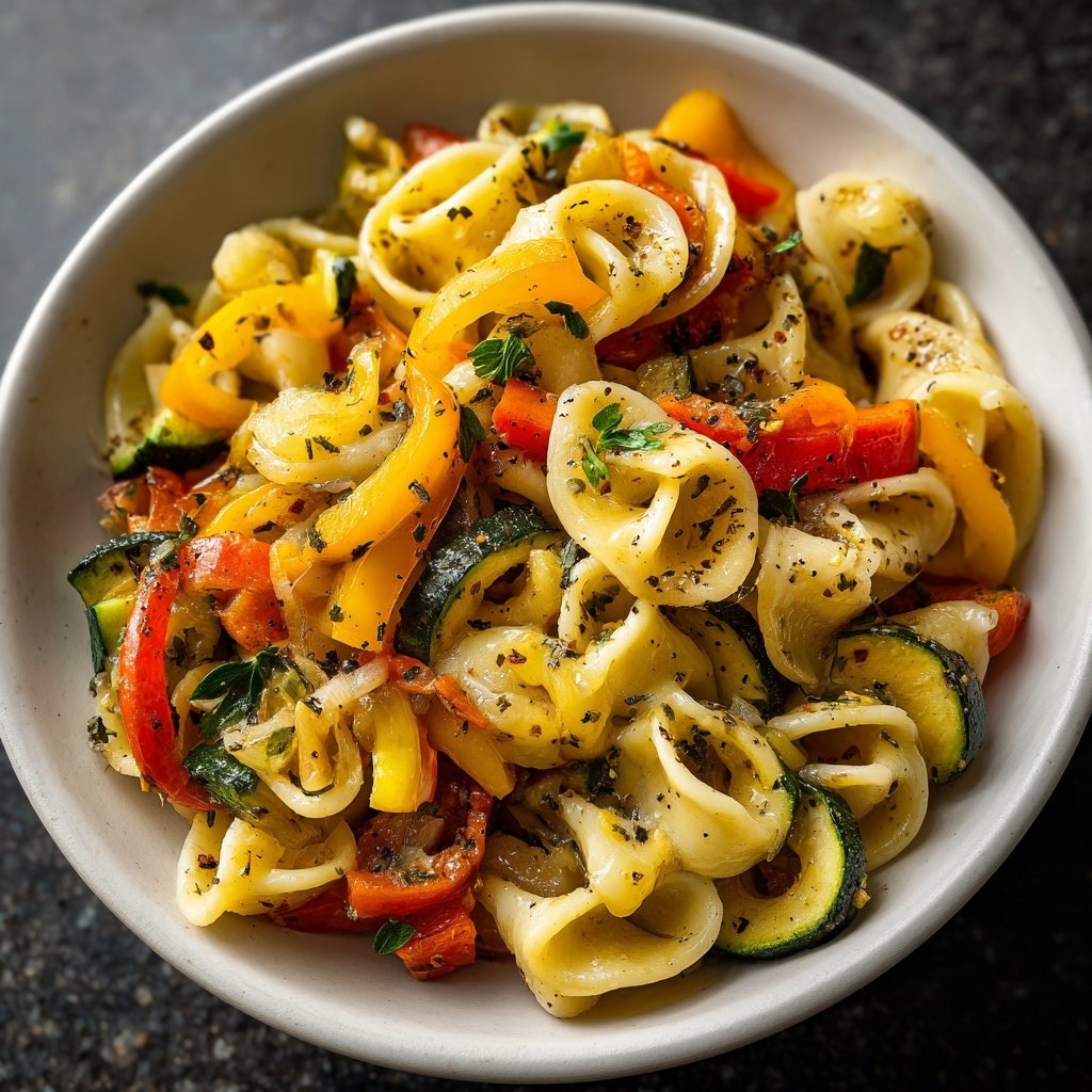 Herb Roasted Veggie Pasta