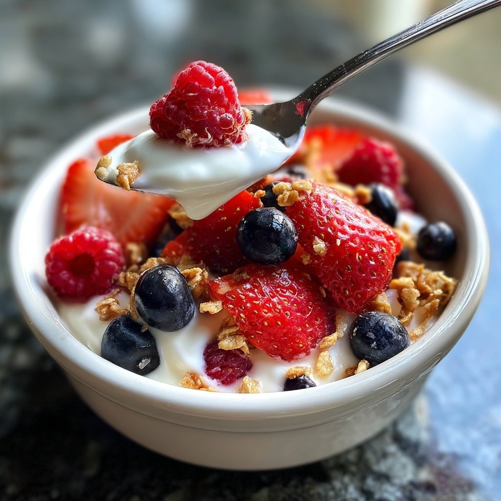 Berry Yogurt Breakfast Bowls