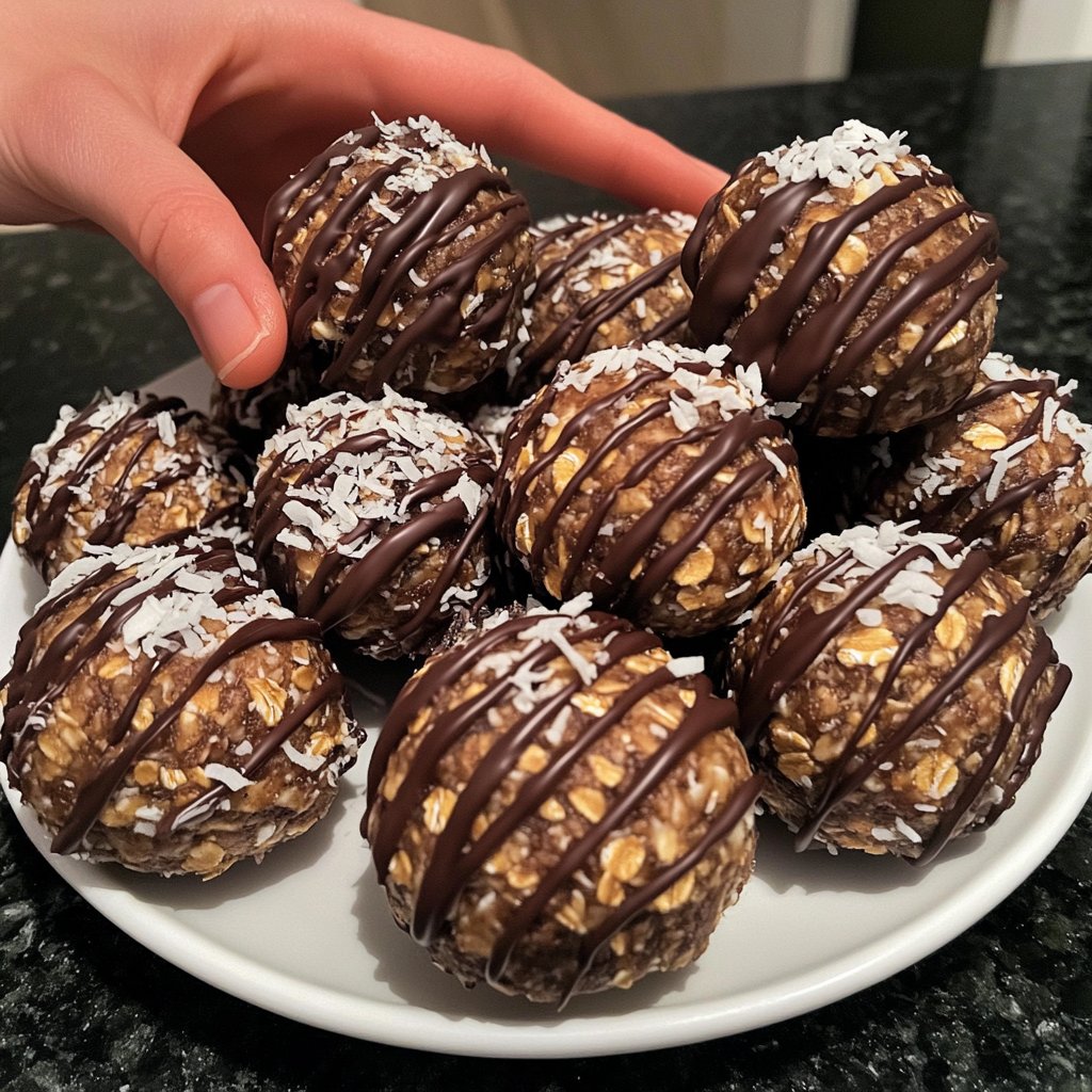 Protein Balls with Oat Flour