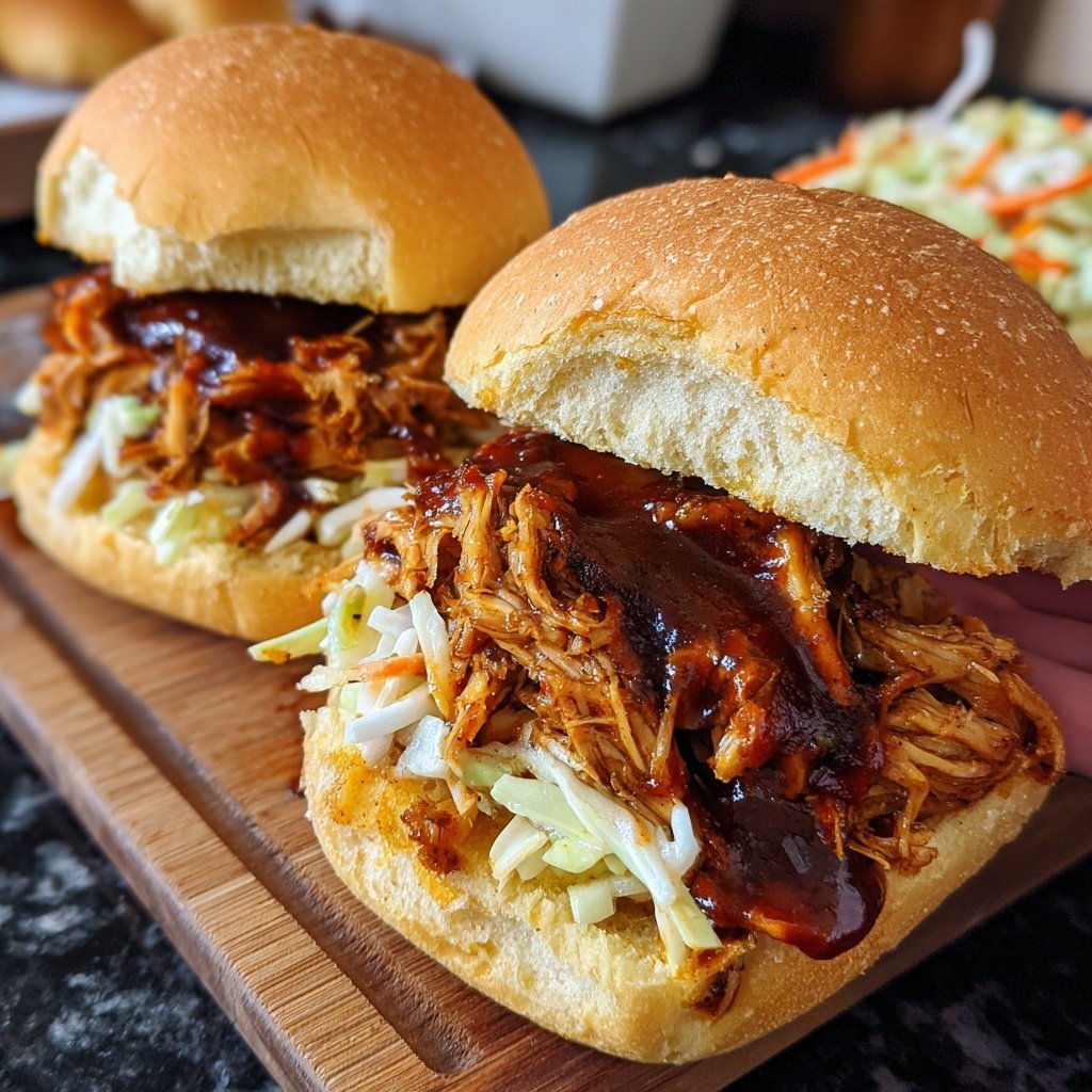 Easy BBQ Jackfruit Sliders