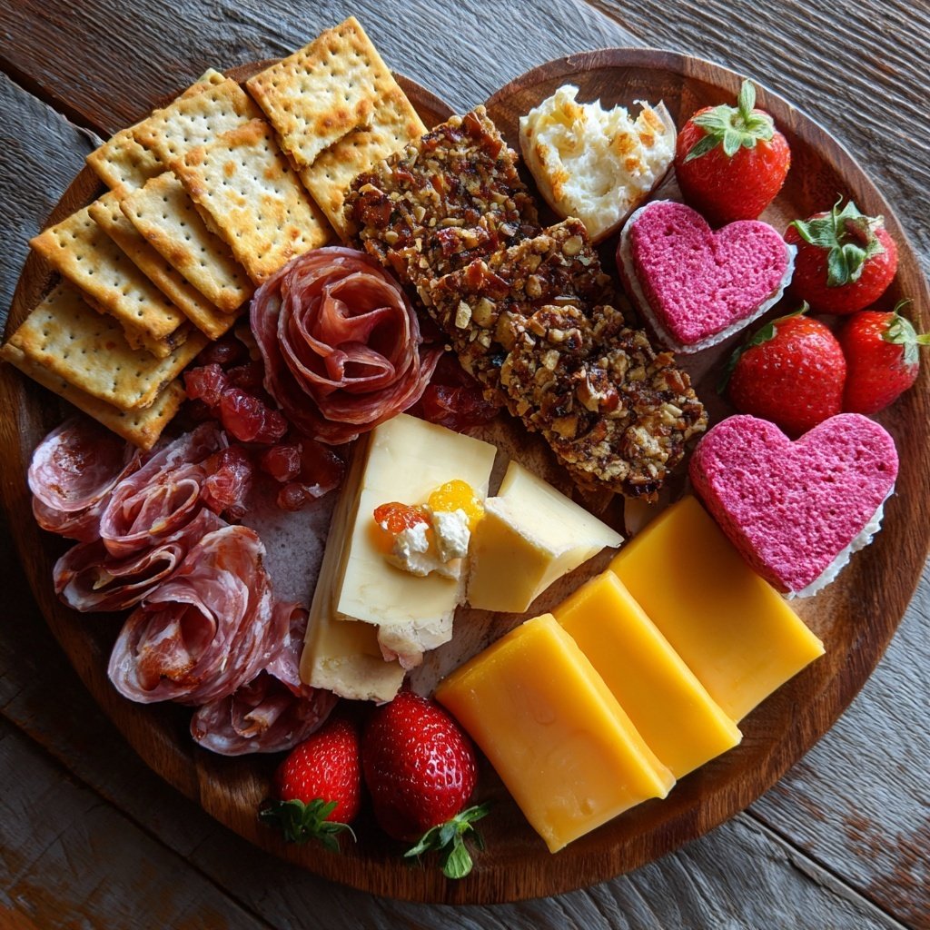Valentines Charcuterie Board for Two